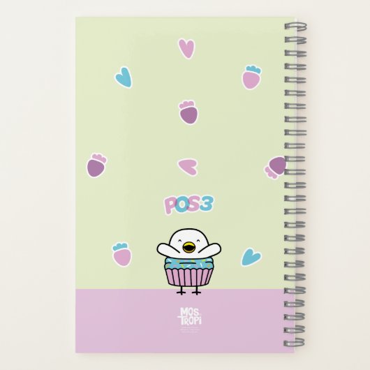 │Hoy me siento dulce ノートブック (裏面)