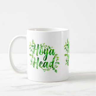 Hoya Head Plant Lover Design – Cute Minimalist Bot コーヒーマグカップ