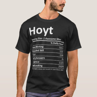 HOYT栄養誕生日パーソナライズされた名 Tシャツ