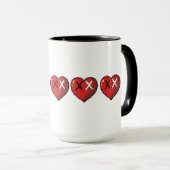 HPハートの絵文字 マグカップ (正面右)