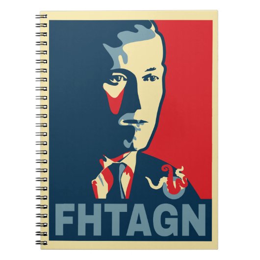 HpラヴクラフトFHTAGNホープスタイル ノートブック (正面)