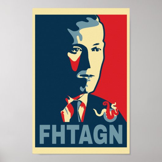 HpラヴクラフトFHTAGNホープスタイル ポスター (正面)