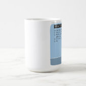 HP5062 "ハロルド惑星"の航行の真実 コーヒーマグカップ (中央)