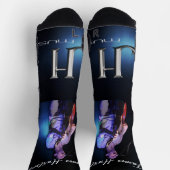 HP Crew Athletic Socks - James Hartsoe singing ソックス (上部)