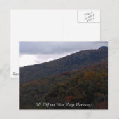 HPIM0118、ブルーリッジパークウェイからNC! ポストカード (正面/裏面)