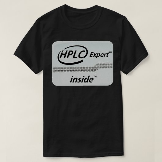 HPLCエキスパート内部2 Tシャツ (デザイン正面)