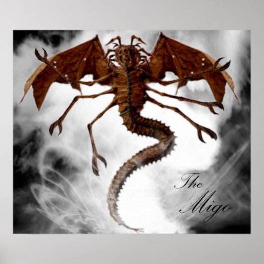 HPL's Migo Poster ポスター (正面)