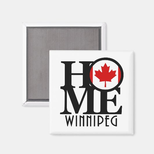 HPME Winnipegカナダ マグネット (正面/裏面)