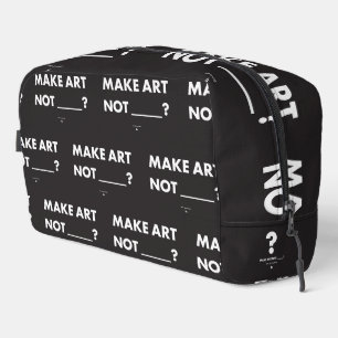 HPP MAKE ART NOT _____?旅行バッグ ドップキット