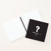 HPP MAKE ART NOT _____? Square Journal ノートブック (内部)