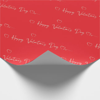 Hppy Valentine's Day gift wrapping ラッピングペーパー