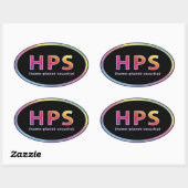 HPS 楕円形シール (シート)