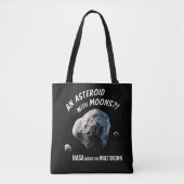 HPT小惑星と月トートバッグ トートバッグ (正面)