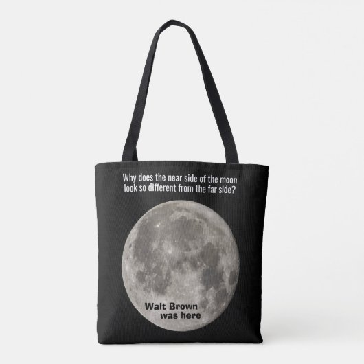 HPT Asteroid and Moon tote bag トートバッグ (裏面)