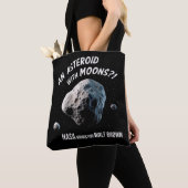 HPT Asteroid and Moon tote bag トートバッグ (クローズアップ)