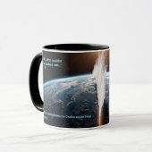 HPT mug - bursting fountains and Brown quote マグカップ (正面左)