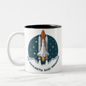 HPVラウンドテーブル2021全国会議コーヒーマグ ツートーンマグカップ (左)