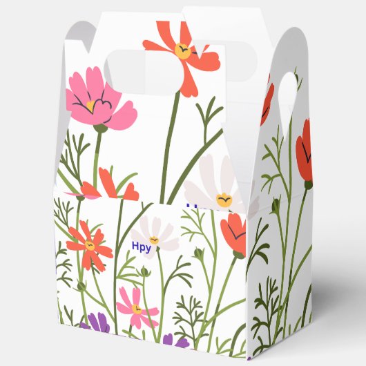 HPy"ハッピーメッセージパッケージ(特別なギフト用) フェイバーボックス (見開き)