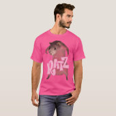 Hqピンクラトラッツミーム Tシャツ (正面フル)