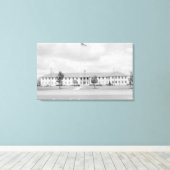 HQ建物の表示 キャンバスプリント (インサイチュ (ウッドフロア))