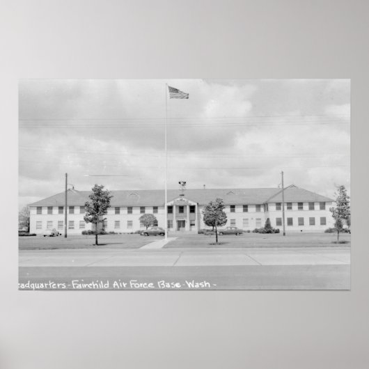 HQ建物の表示 ポスター (正面)