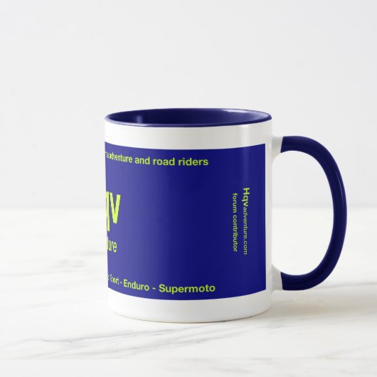 HQVadventureフォーラム共同作成者Mug マグカップ (右)
