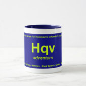 HQVadventureフォーラム共同作成者Mug マグカップ (中央)