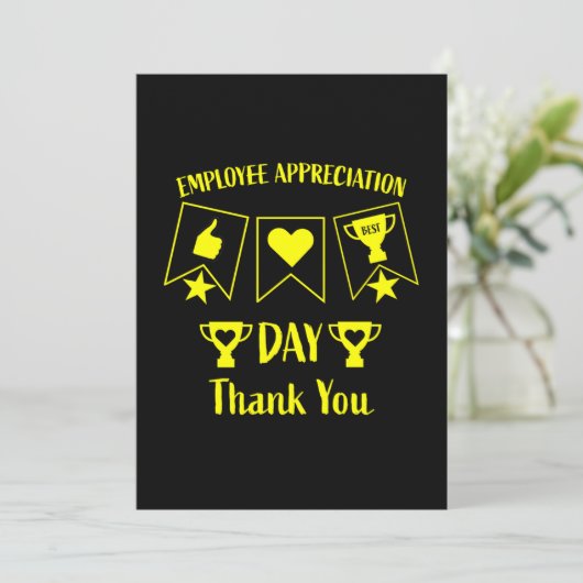 HRおもしろい企業のギフト シーズンカード (スタンド正面)