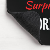 HRで働いている私には何も驚かない マウスパッド (コーナー)