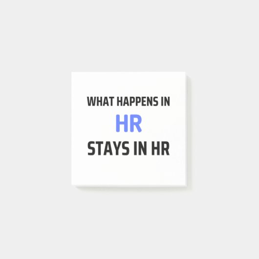 HRで発生する事象HR 2 ポストイット (正面)