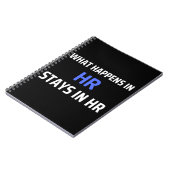 HRで発生する処理がHRに留まる ノートブック (左側)