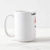 HRなしではヒーローを綴れない2 コーヒーマグカップ (左)