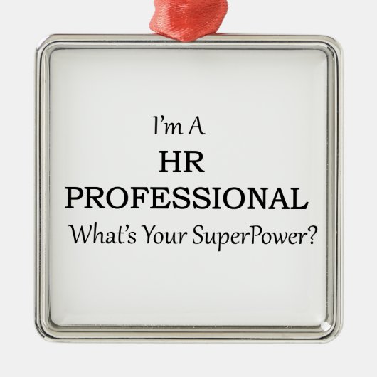 HRのプロフェッショナル メタルオーナメント (正面)