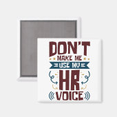 HRの声を使わせない マグネット (正面/裏面)