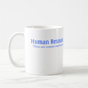 HRは実質の人間を含んでいません コーヒーマグカップ