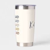 HRカスタム分隊の人事チームのギフト 保温保冷タンブラー (左面)