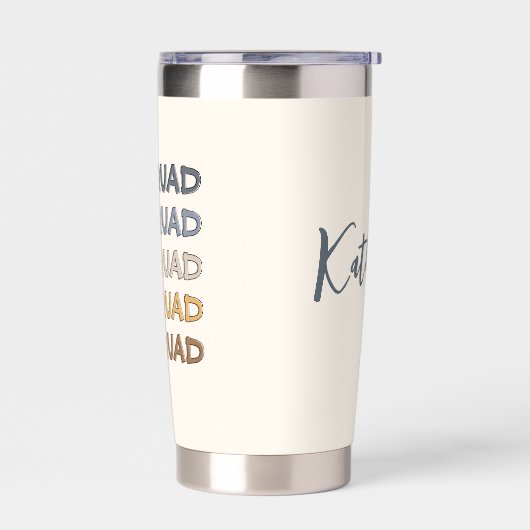 HRカスタム分隊の人事チームのギフト 保温保冷タンブラー (左面)