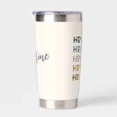 HRカスタム分隊の人事チームのギフト 保温保冷タンブラー (右面)