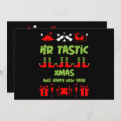 HRクリスマスプレゼントコーヒー シーズンカード (正面/裏面)