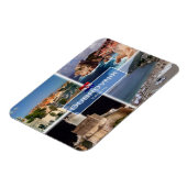 HRクロアチア – Dubrovnik - マグネット (左側)
