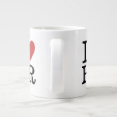 HRジャンボ❤️マグが大好き – 人事部スタッフ向け ジャンボコーヒーマグカップ (裏面)