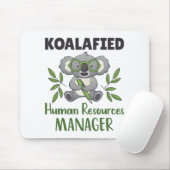 HRスペシャリスト(Koalafied Human Resources Manager) マウスパッド (マウス)