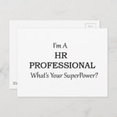 HRプロフェッショナル ポストカード (正面/裏面)