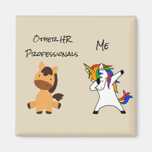 HR人事おもしろいYou Me Unicorn マグネット