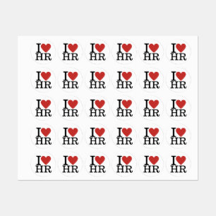 HR着❤️物ステッカーが大好き – HR部門スタッフ ラベル