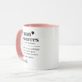 HR評価ギフト、人事定義 マグカップ (正面左)