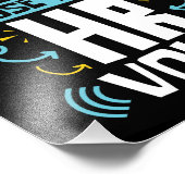 HR音声の人事管理を使用しない フォトプリント            (角)