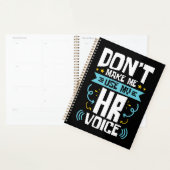 HR音声の人事管理を使用しない プランナー手帳 (ディスプレー)