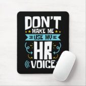 HR音声の人事管理を使用しない マウスパッド (マウス)