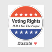 Hr1国民法の議決権 シール (シート)